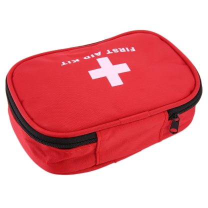 Red 90 Piece Compact Premium First Aid Kit