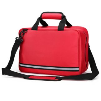 Red 180 Piece Compact Premium First Aid Kit
