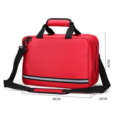 Red 180 Piece Compact Premium First Aid Kit - Image 2